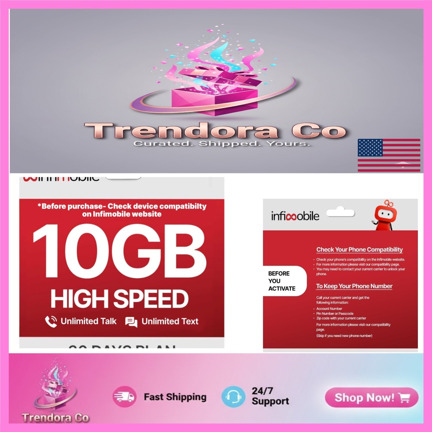 High-Speed 10GB Unlimited Talk & Text Prepaid Plan for Seamless Connectivity