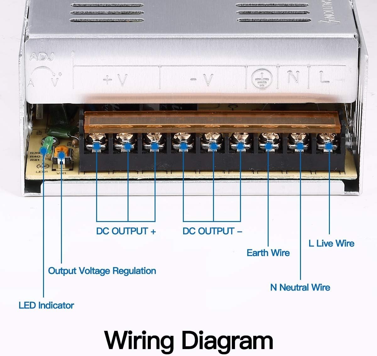 Professional 600W 12V CCTV Camera SMPS Transformer