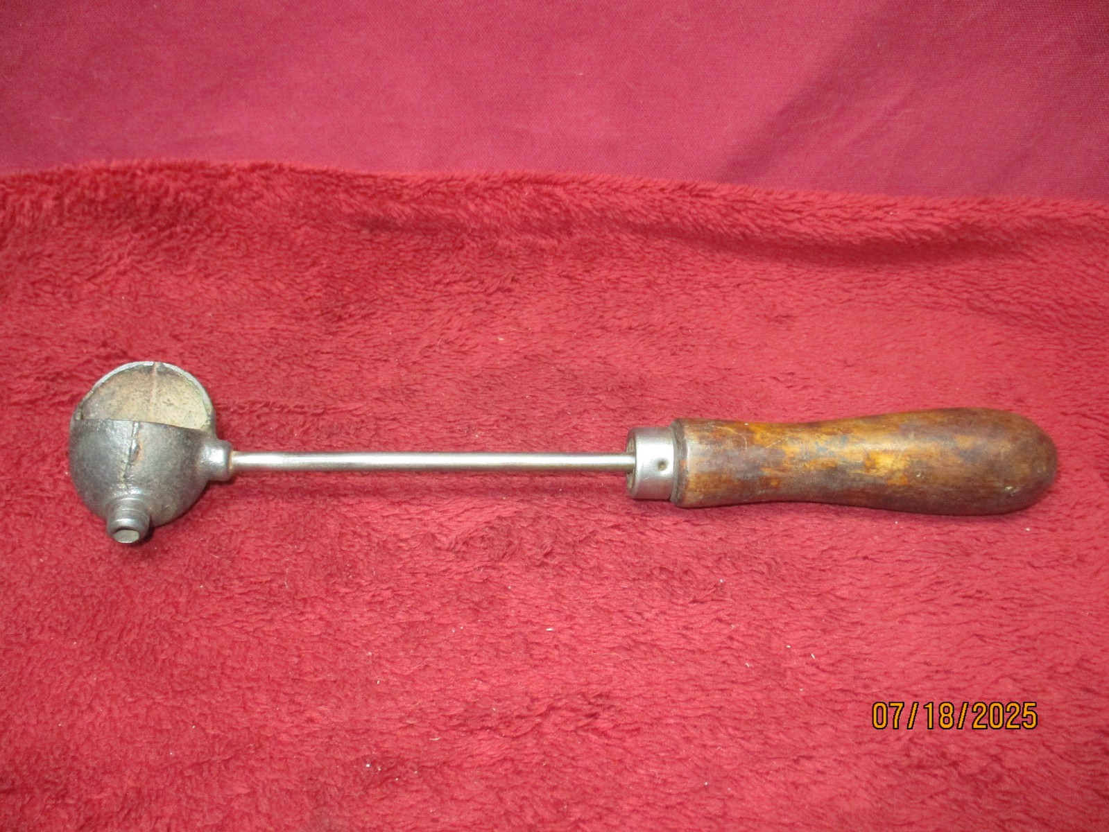 Vintage Lead Dipper, For Use with Casting Lead Items, Not Branded