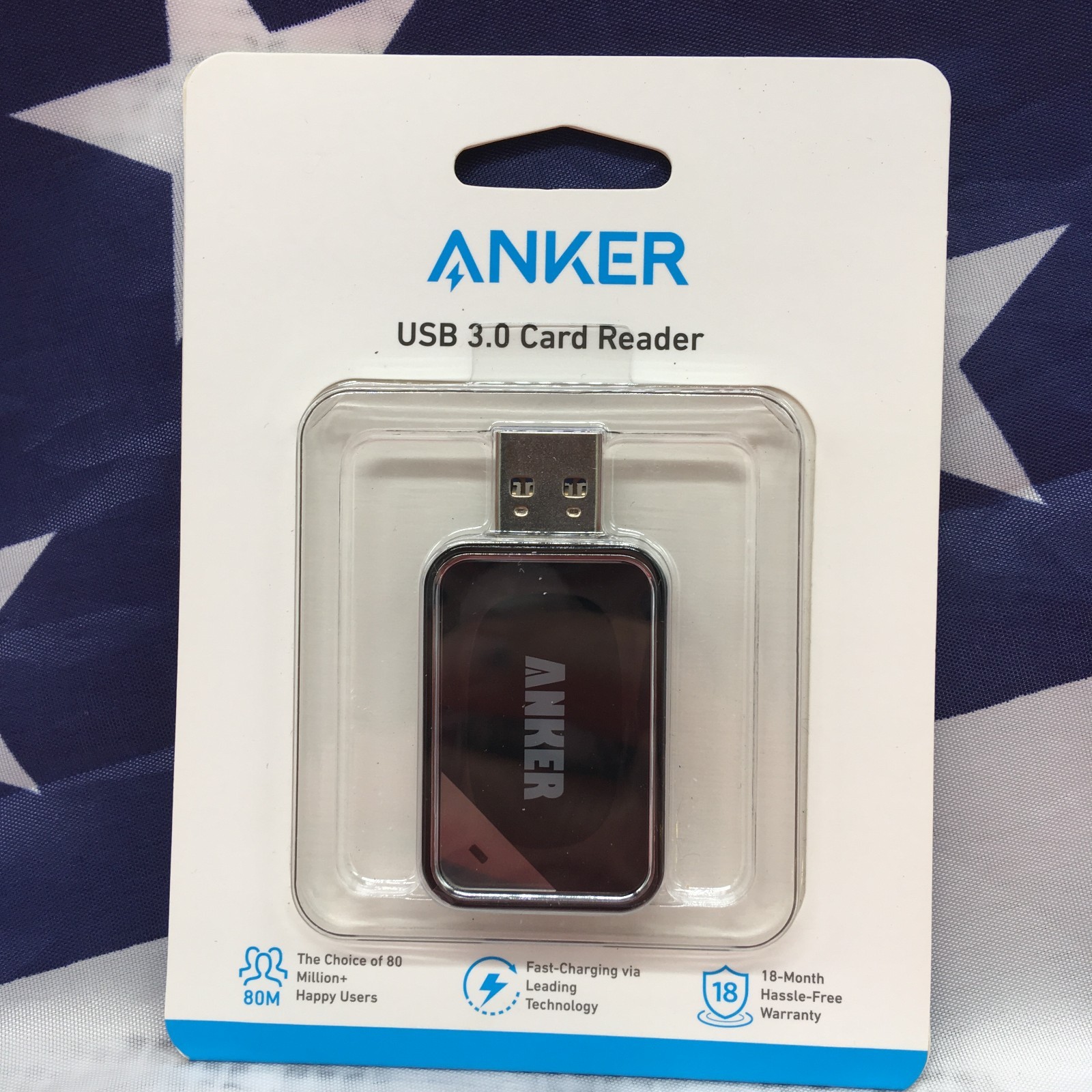 Anker 2-in-1 USB 3.0 SD Card Reader - Brand New In Box!