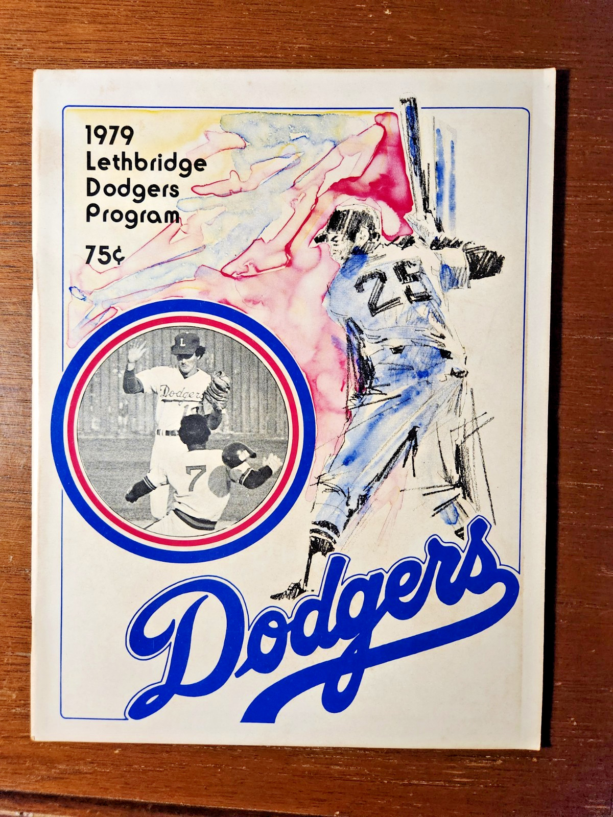 1979 LETHBRIDGE DODGERS Baseball Program