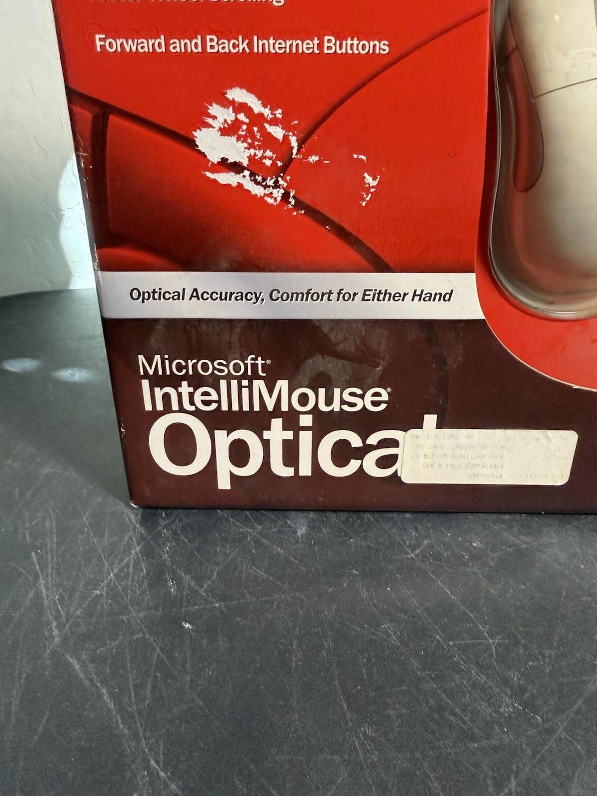 Microsoft Intellimouse Optical Mouse PC MAC USB PS/2 X08-70357 NEW IN BOX