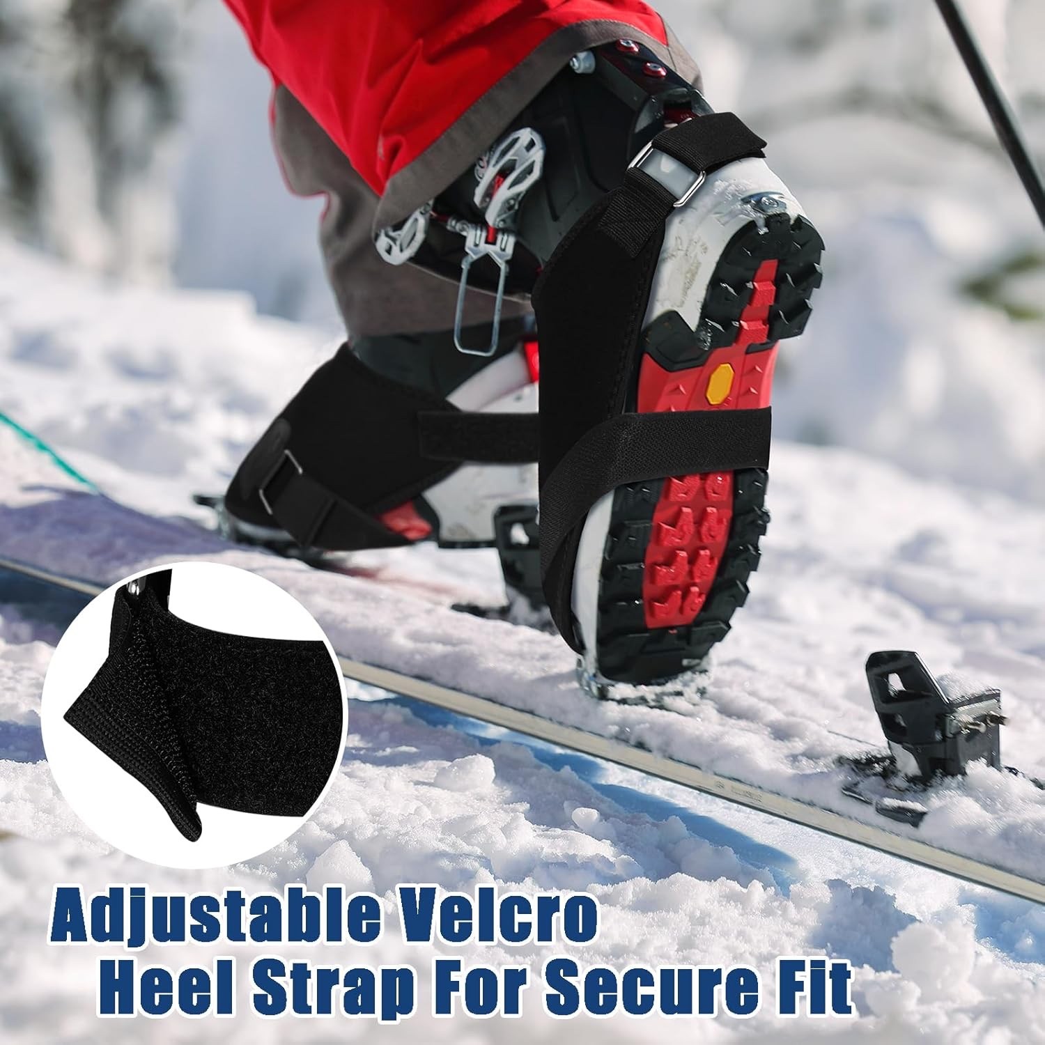 Ski Boot Covers, Ski Boot Covers for Warmth, Ski Boot Warmer 2 Pairs Large