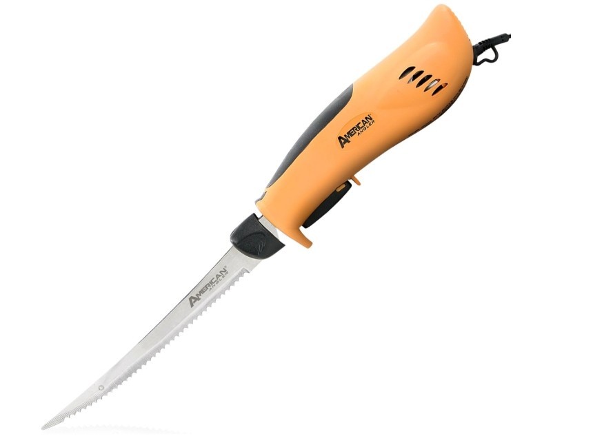 American Angler Pro Series Electric Fillet Knife - 10" & 8" Serrated Blades