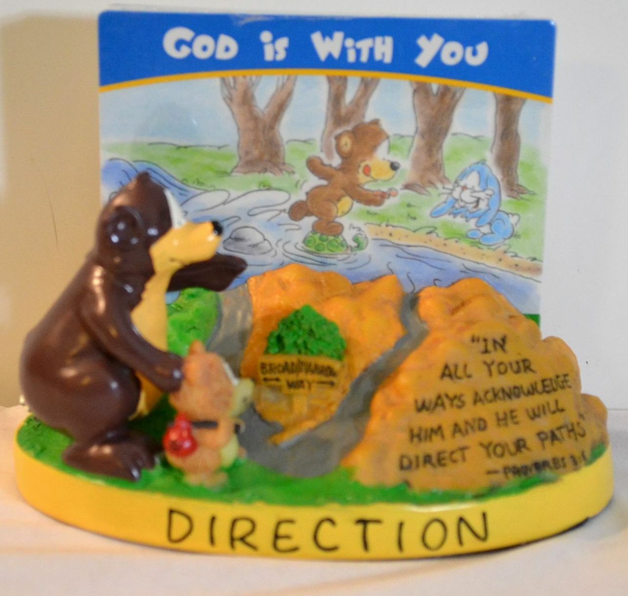 Scripture Teachers Direction Card Holder For Kids--New
