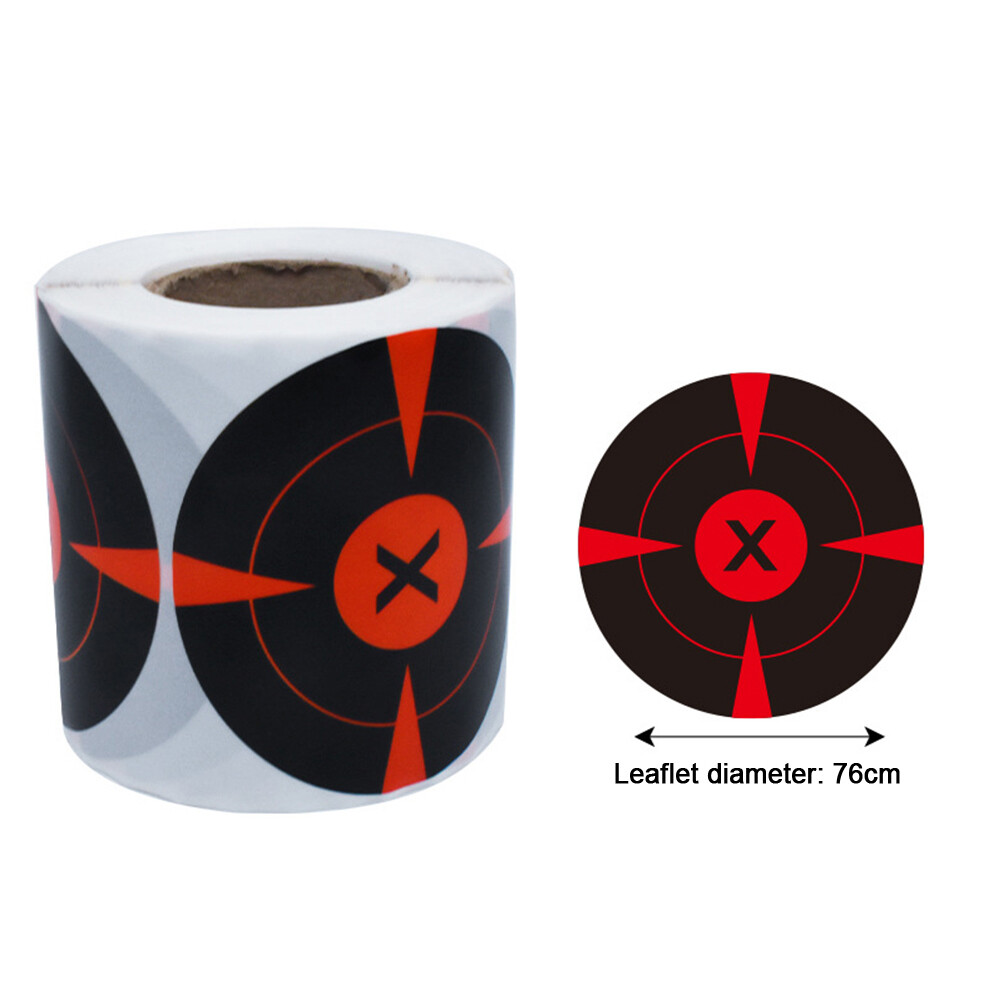 100/1000Pcs 3" Shooting Self Adhesive Targets Splatter Reactive Target Stickers