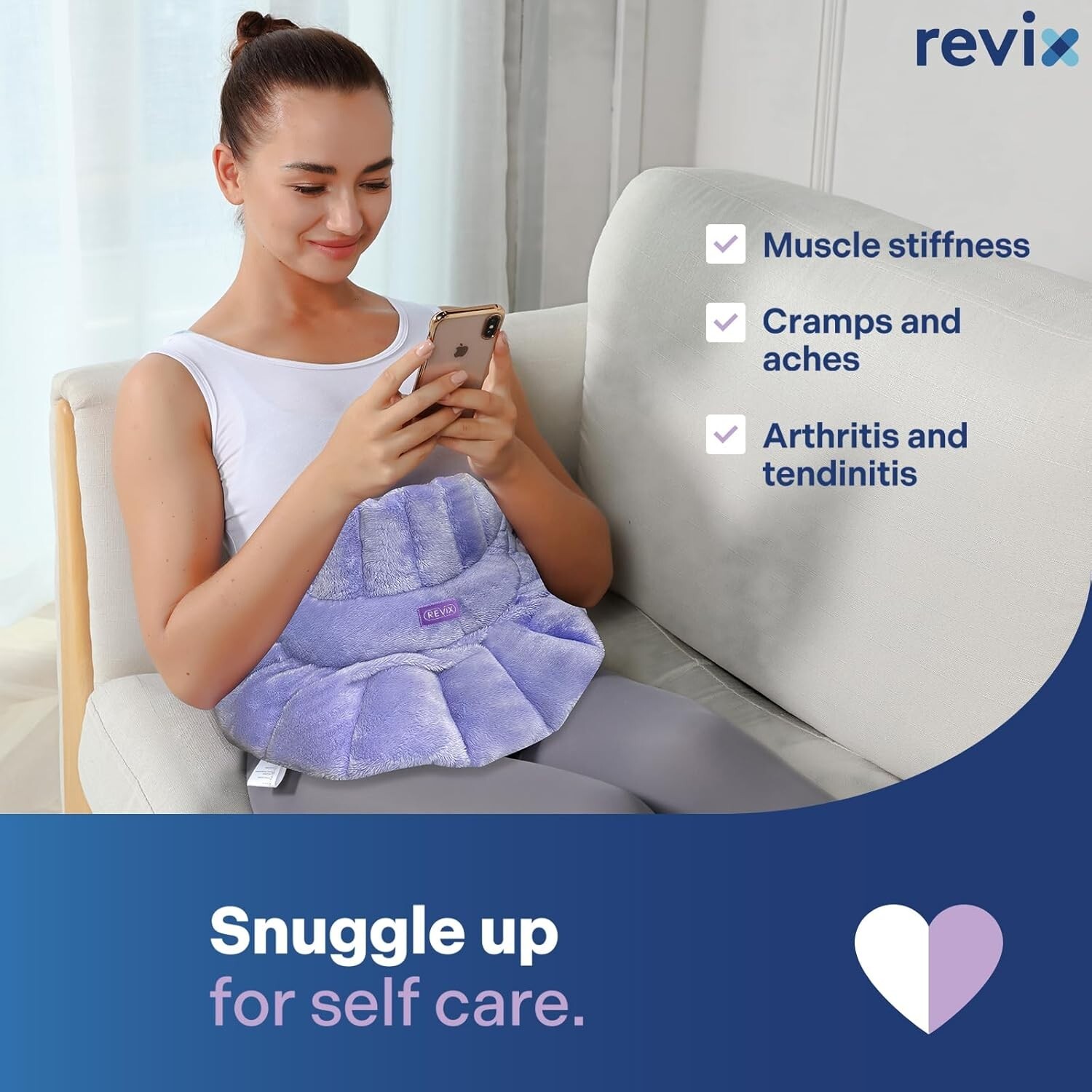 Scented Microwavable Neck and Shoulder Wrap - Herbal Aromatherapy Relief