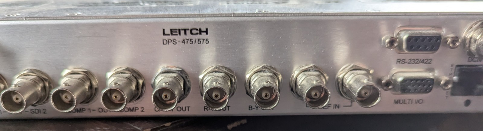 Leitch DPS-475AV Digital Processing Synchronizer Frame Sync TBC – Powers On – SD