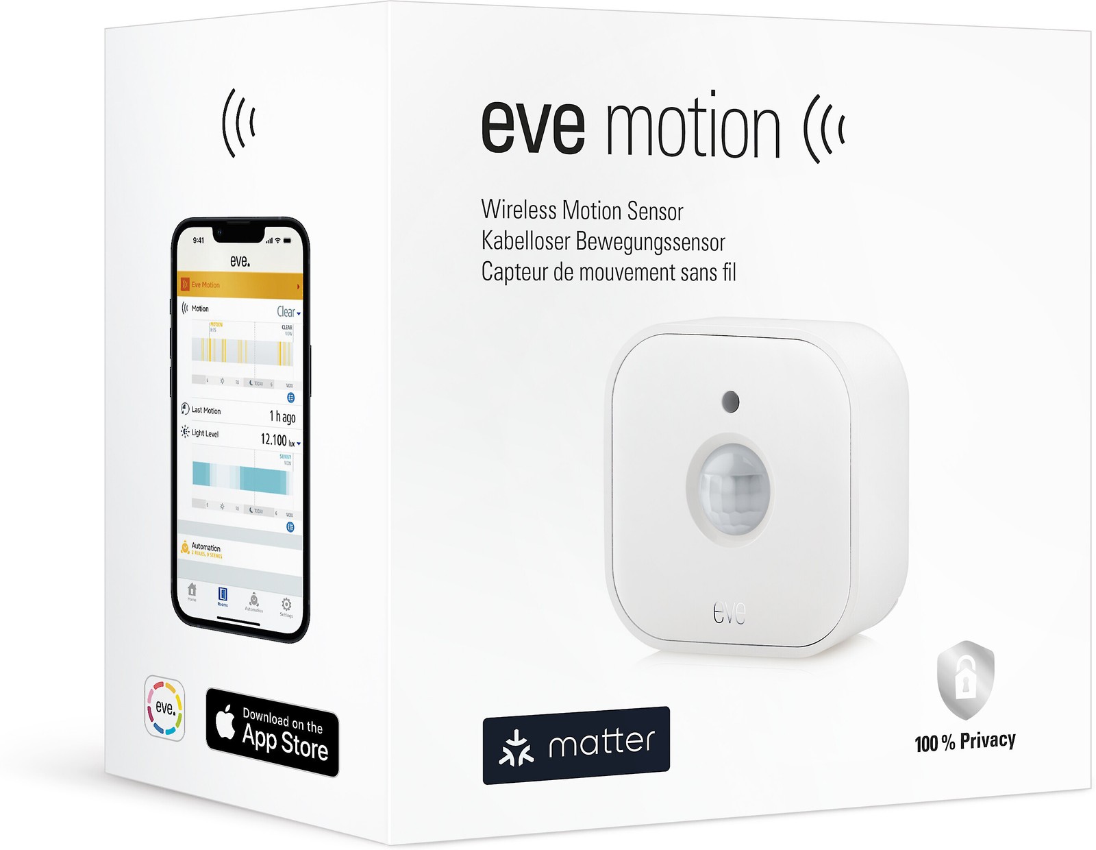Eve Motion (Matter) - Wireless Motion Sensor