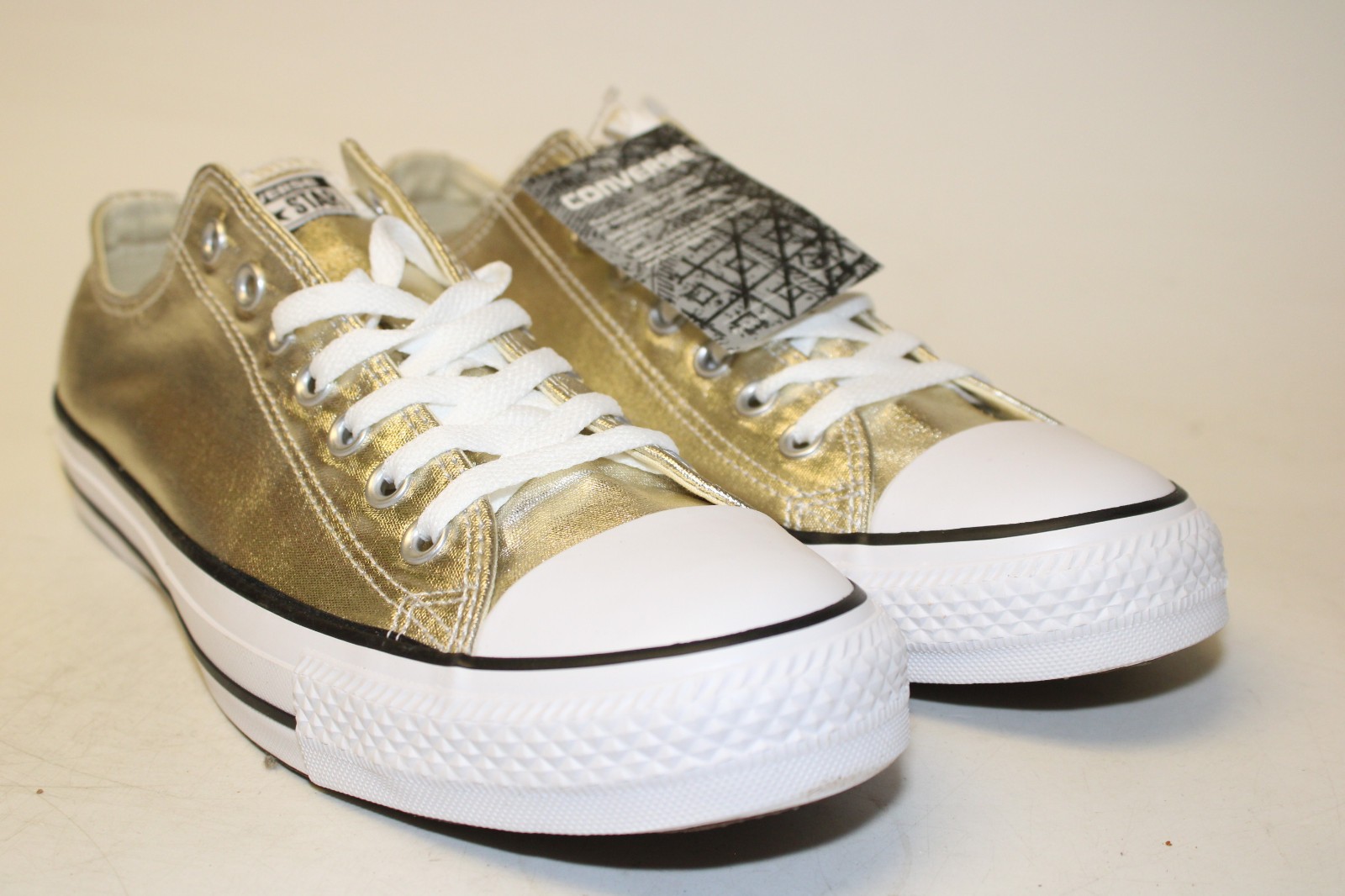 Converse All Star NEW Gold/White Low Top OX Sneakers Mens (SIZE 9 10 11 13)