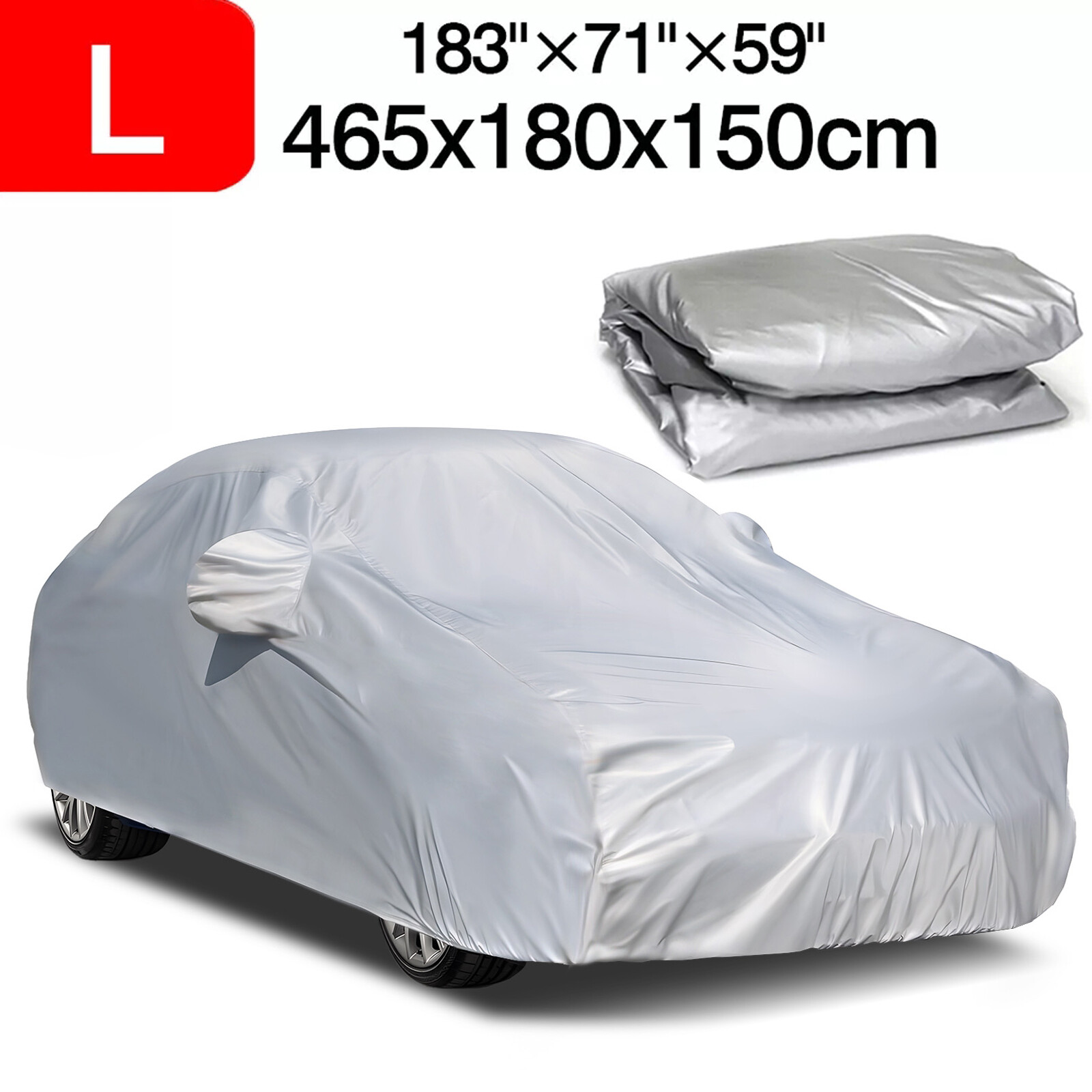 Car Cover Dust Sun UV Resistant Outdoor Protection For BMW 320i 325i 328i 335i