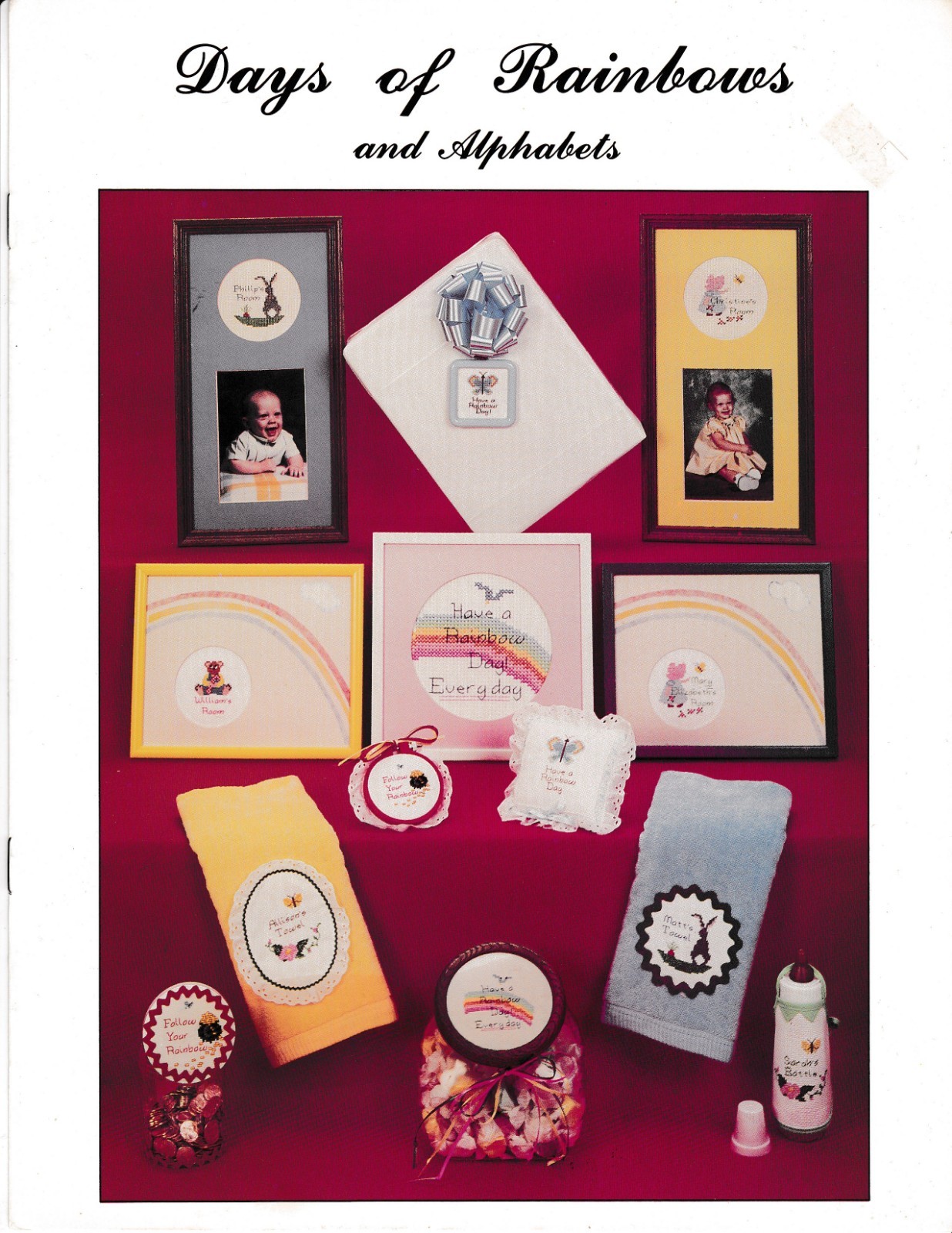 Days of Rainbows and Alphabets | Ada Lee Cross Stitch NEW!
