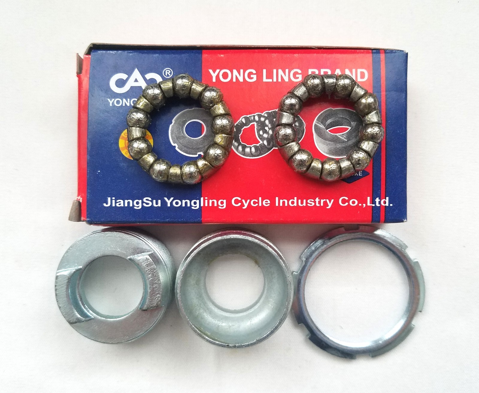 Yong Ling 3-Piece 3PC Bottom Bracket Cup Set 68/73mm