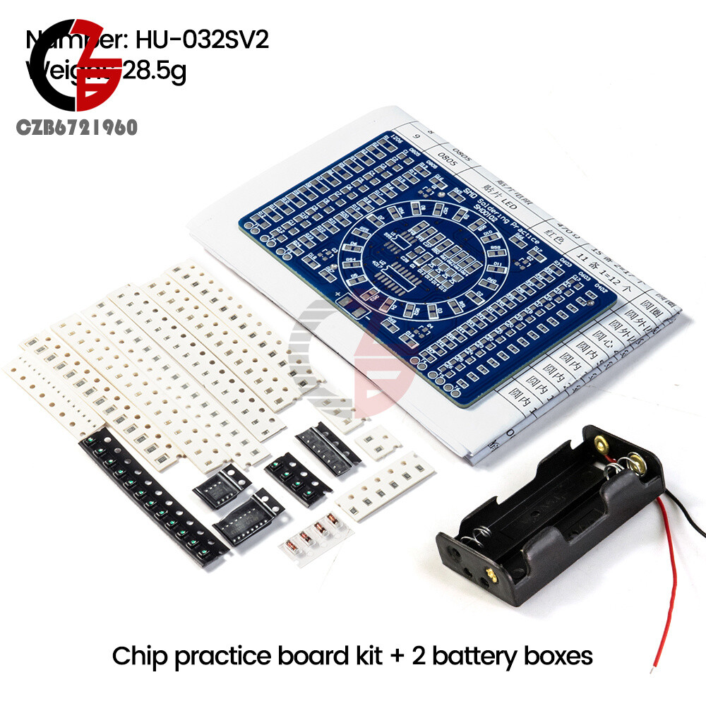 Soldering Practice SMD Circuit Board kit LED Electronics Project DIY kit SMT PCB