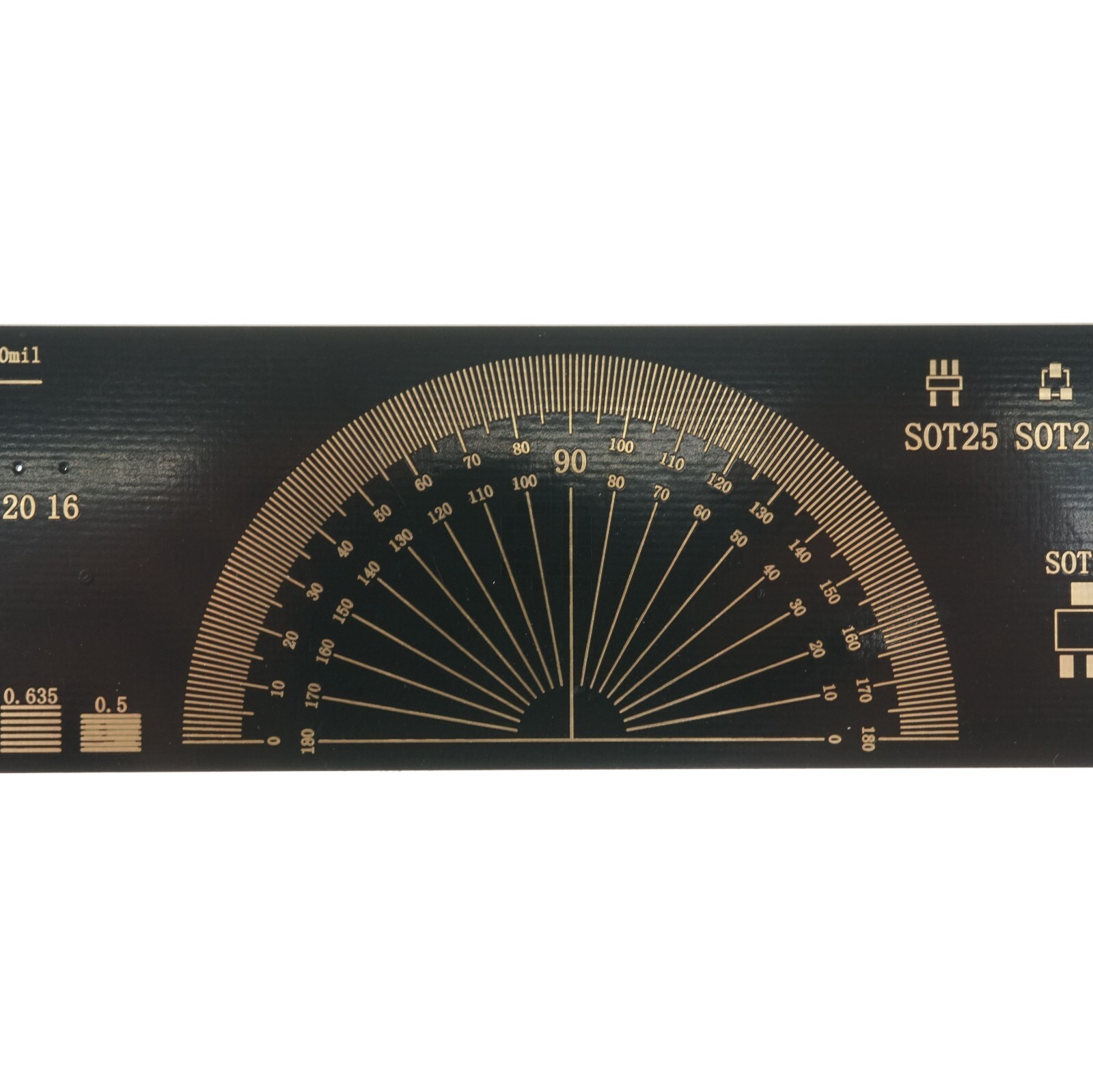 DIY More 020097 20CM Printed Circuit Board PCB Ruler
