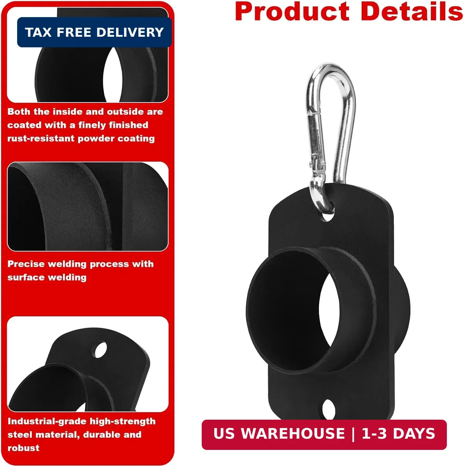 Landmine Eyelet Attachment,T-Bar Row Platform Post Insert Landmine Attachment Fi