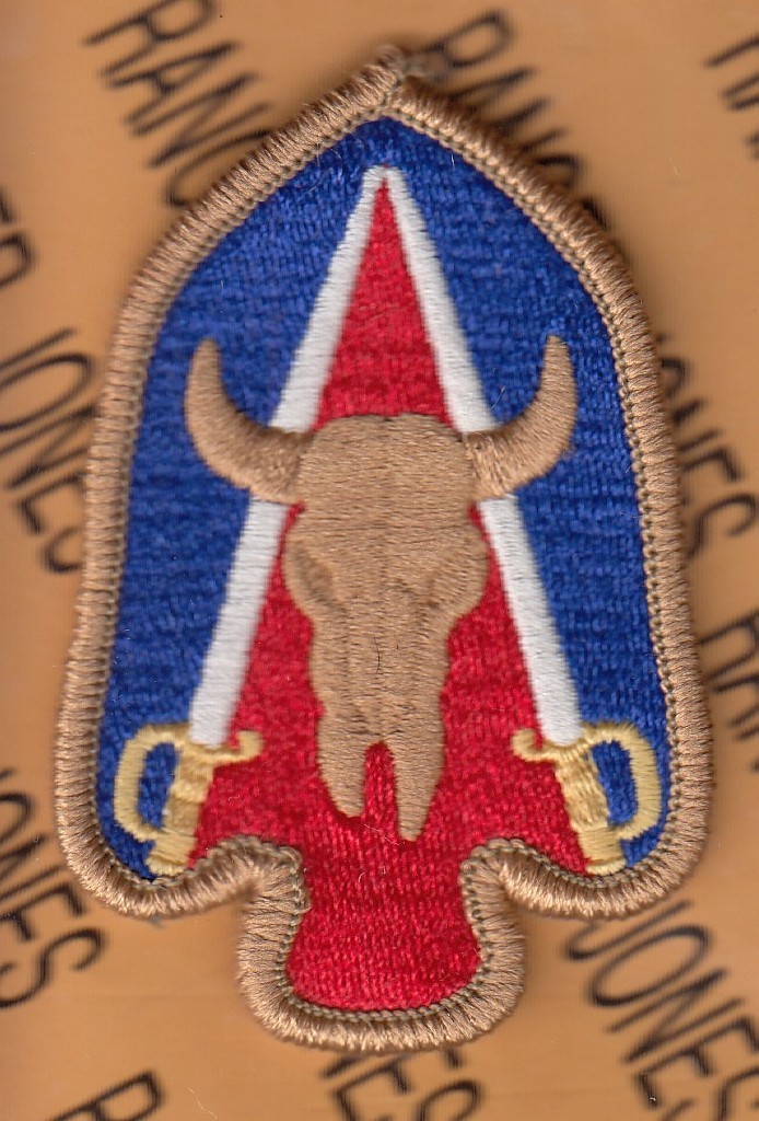 US Army 1889th Support Group ~3" patch m/e B