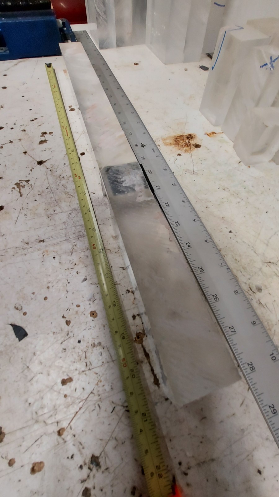 Plastic Scintillator, offcut, EJ200, for gamma radiation probe