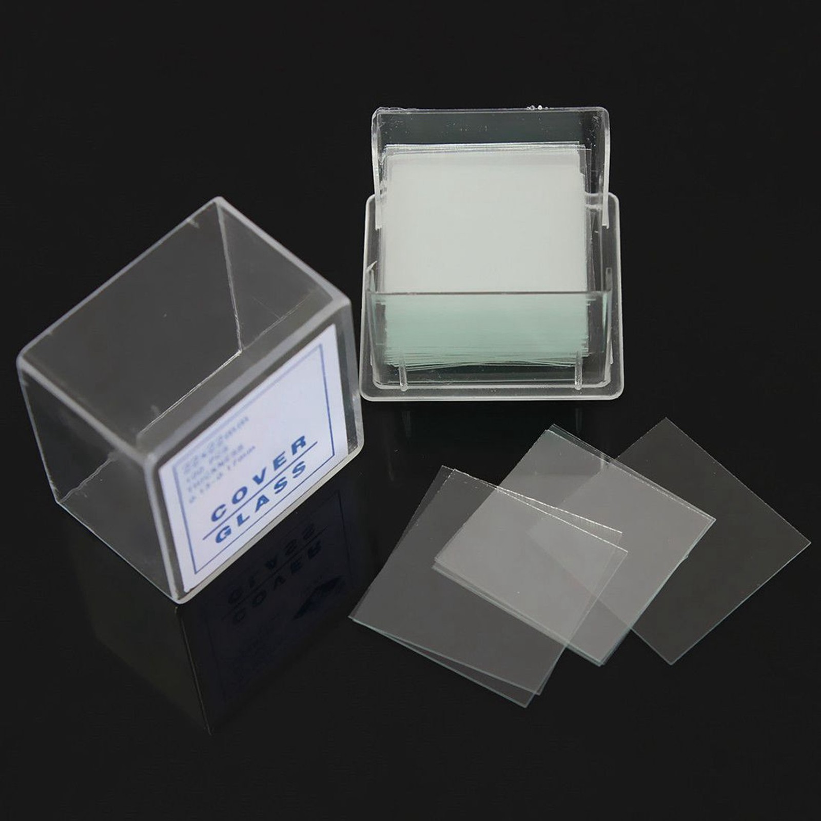 200pcs Transparent Slides Coverslips Coverslides 22x22mm For Microscope K7K2