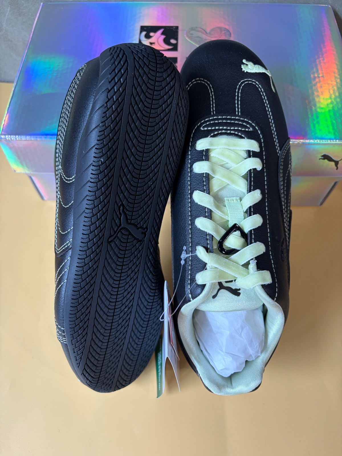 PUMA X POWERPUFFGIRLS Speedcat Women's Lifestyle Casual Shoes NWT 408101-01