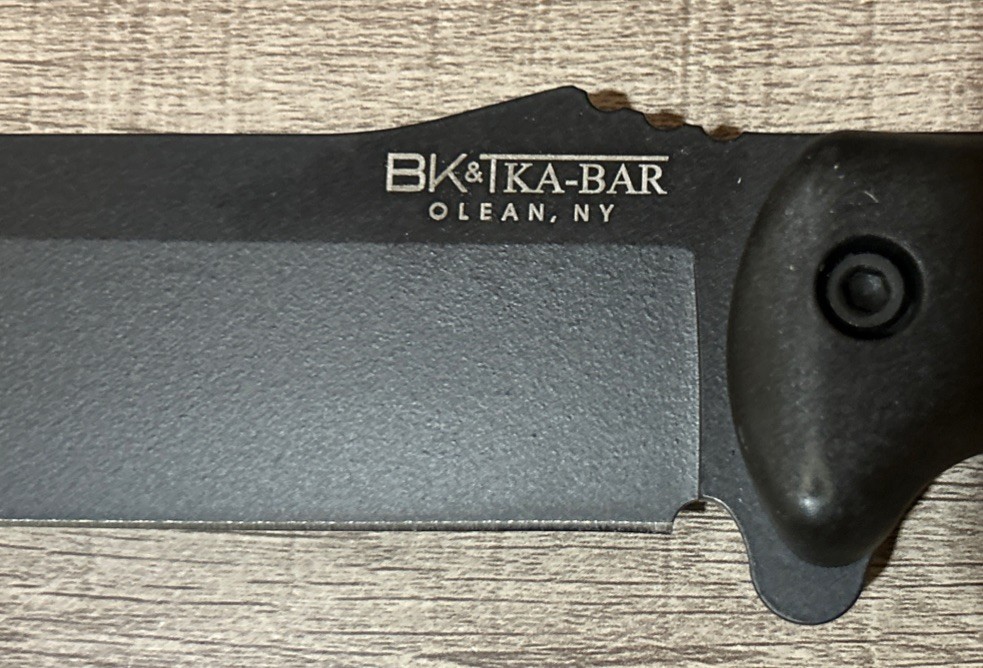 Ka-Bar BK7 Becker Combat Utility 7" Fixed Clip Point Plain Black 1095 Cro-Van