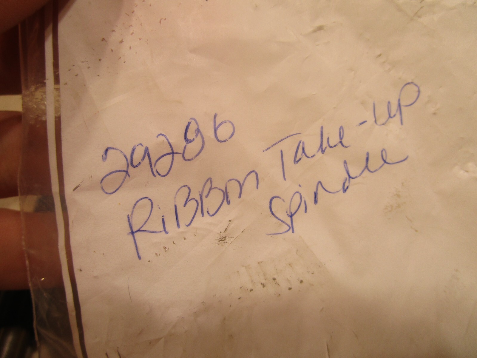 29286 RIBBON TAKE UP SPINDLE, S0459