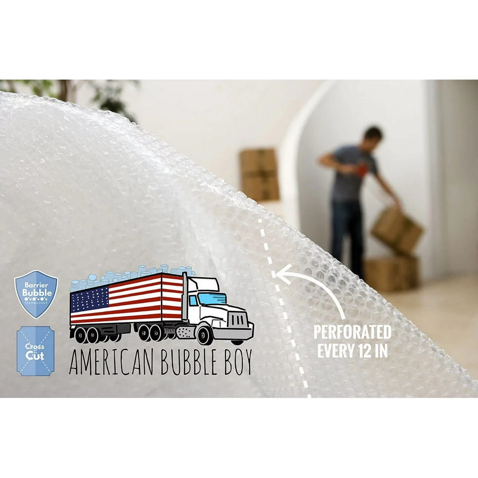Official Sealed Air Bubble Wrap - American Bubble Boy Wrap