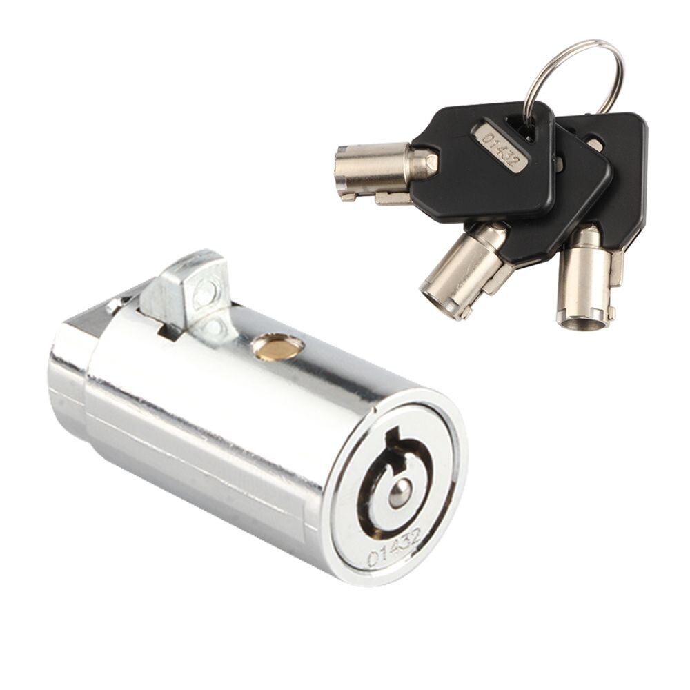 200 KEYED DIFFERENT Vending machine T Handle locks Cylinder Plug Lock Universal