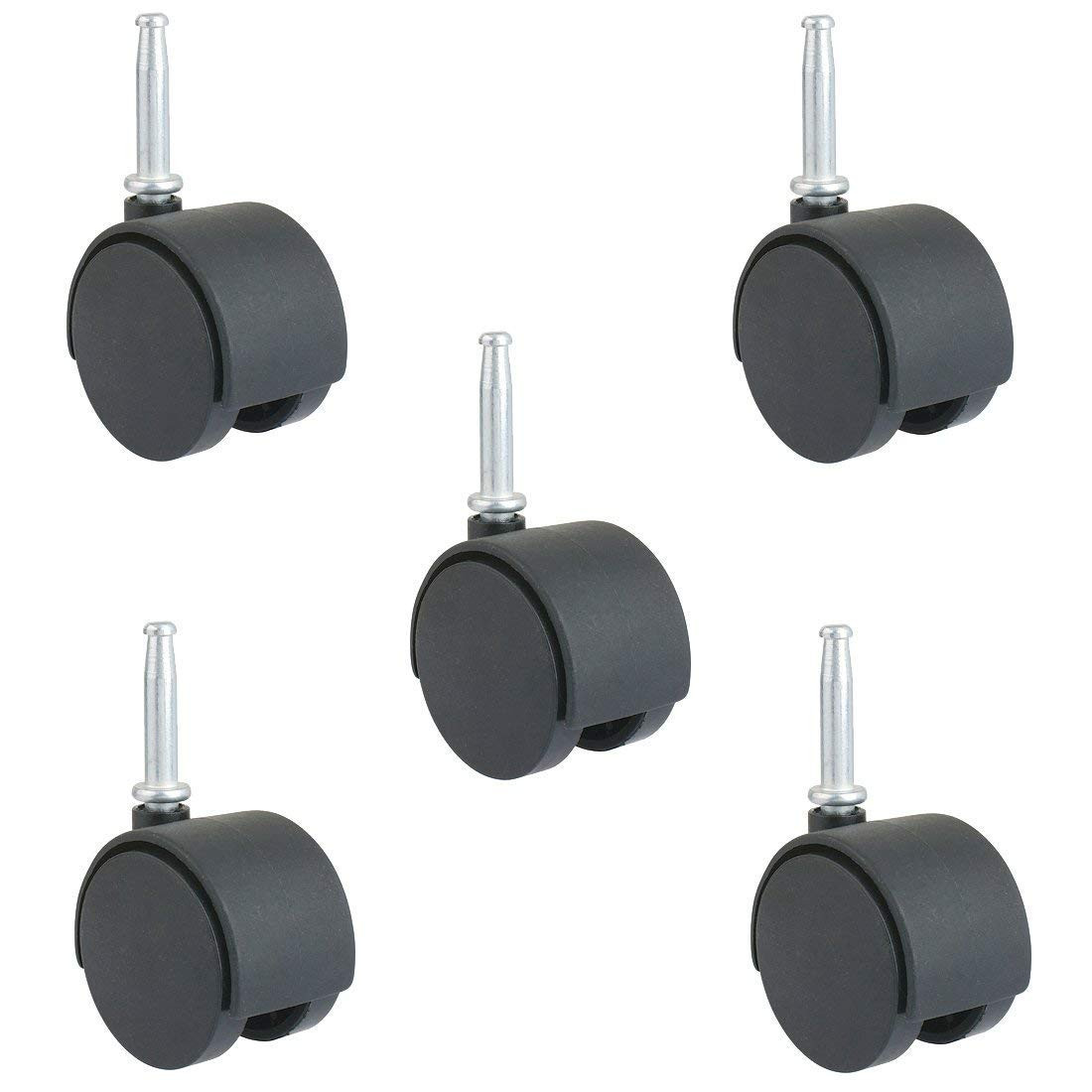 2-Inch Stem Caster Wheels, Stem 8 X 38Mm or 5/16-Inch Diameter and 1.5 Inch Long