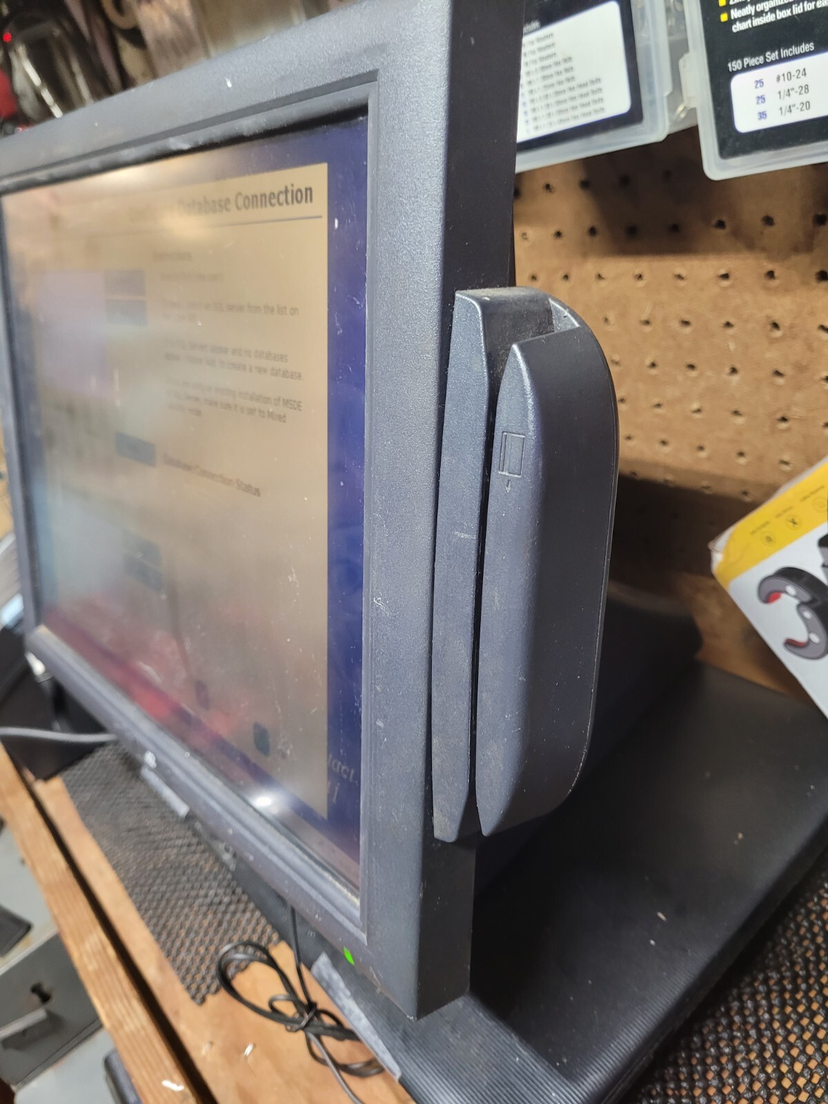 "DISPLAY MODEL" POS Touchscreen J2 615 POS System Intel Atom 1.6GHz,Win 7 615 RT