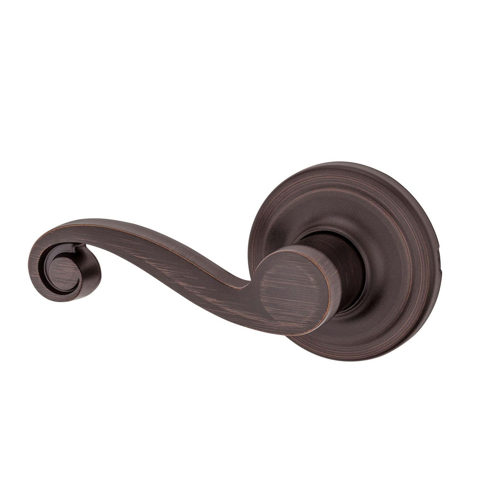 Kwikset Lido Dummy Door Handle, Single Sided Lever for Closets, French Double