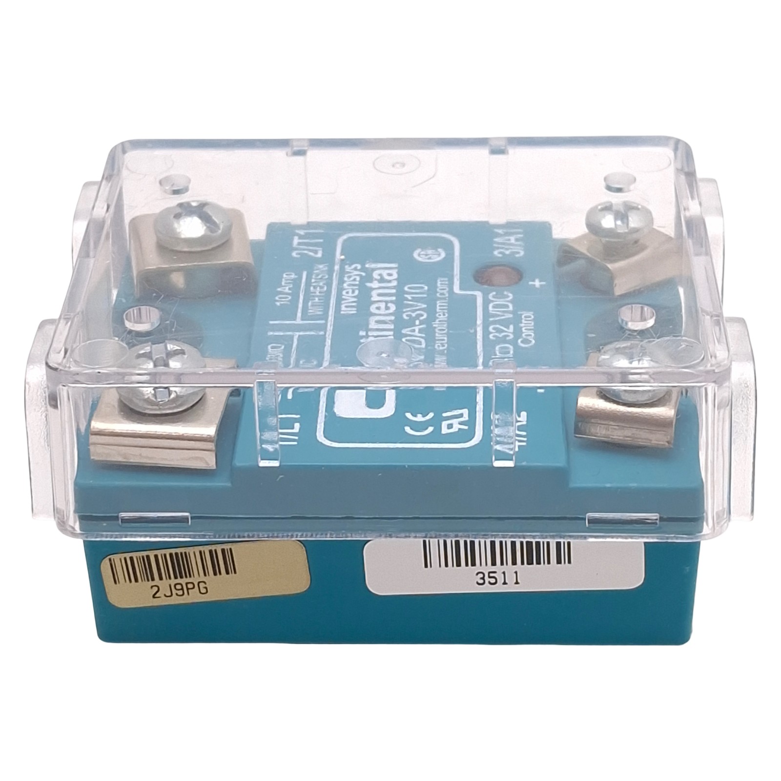 Continental SVDA-3V10 Solid State Relay, 4-32VDC Control, 10A 24-330VAC Load
