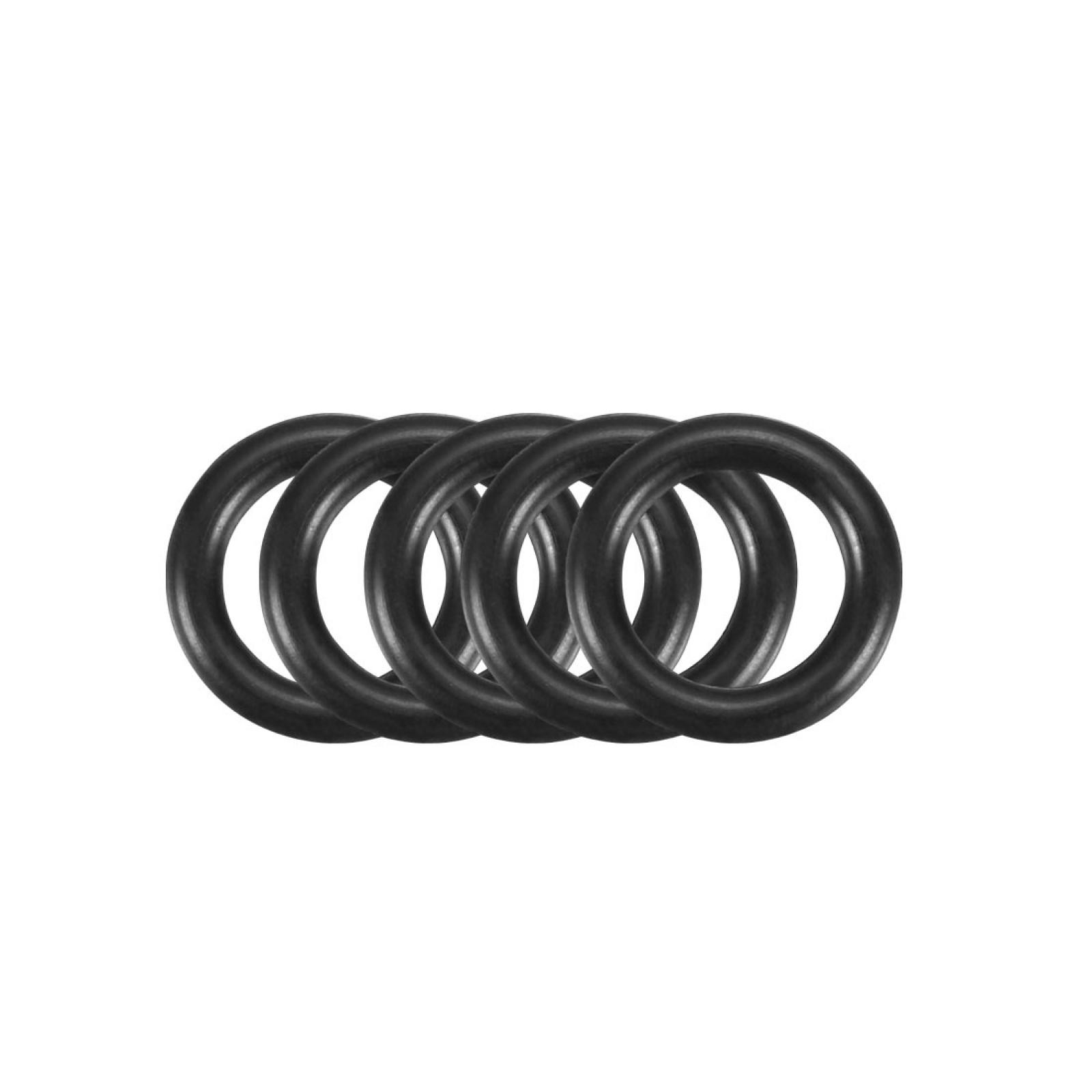 150pcs Black Round Nitrile Butadiene Rubber NBR O-Ring 8.5mm OD 1.5mm Width