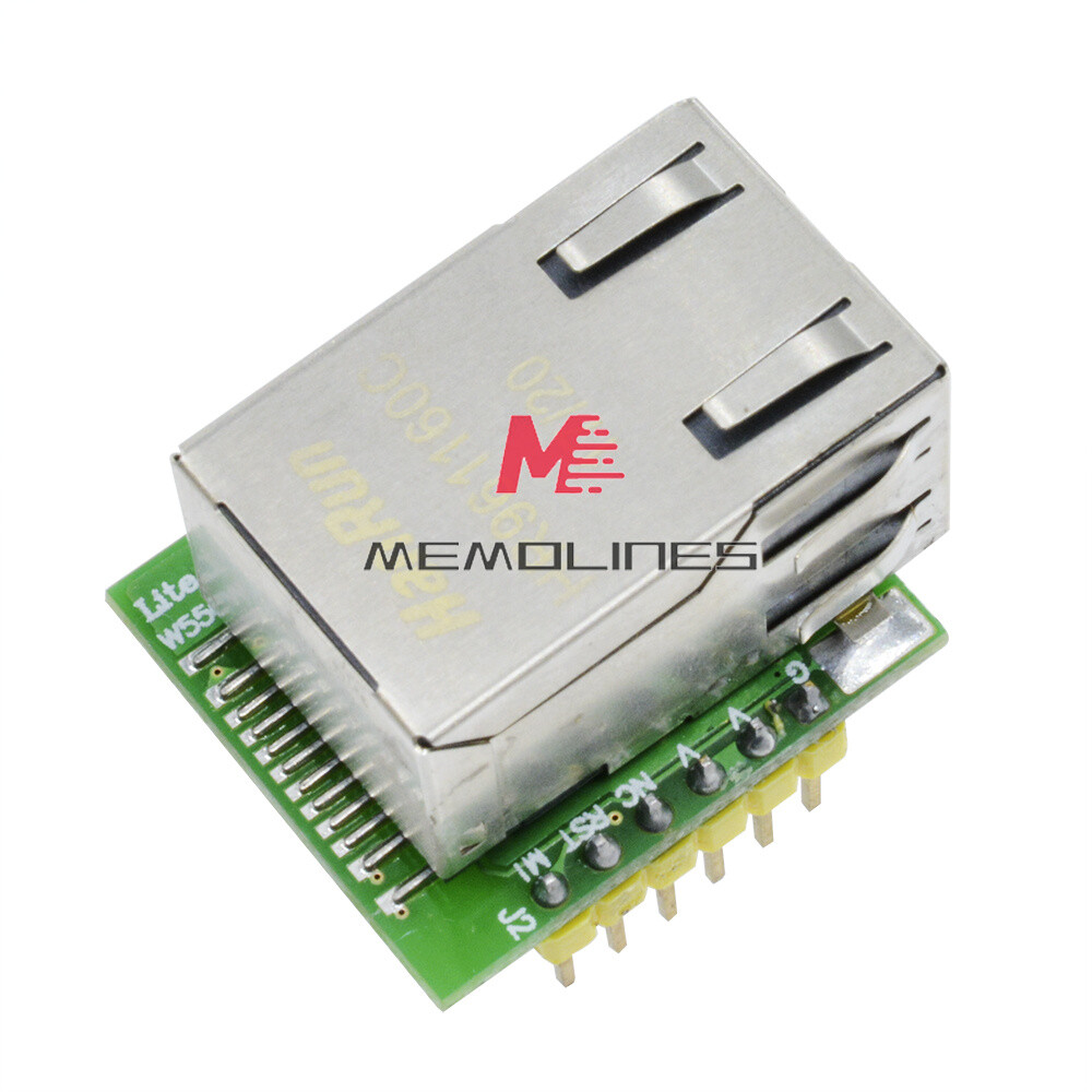 USR-ES1 ENC28J60 W5500 Chip SPI to LAN / Ethernet Converter TCP/IP 80MHz Module