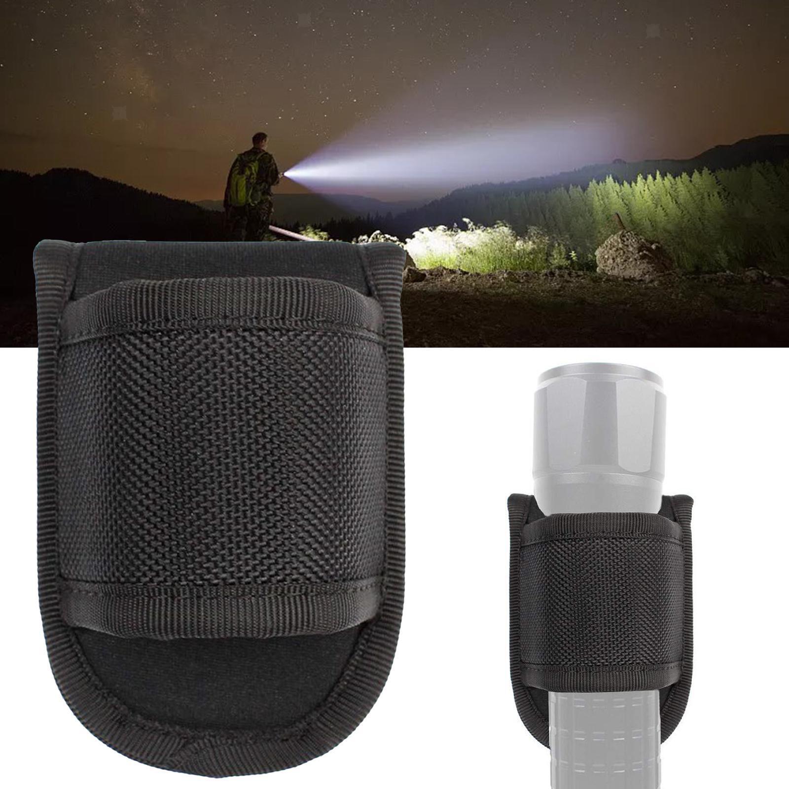 Flashlight Holder Torch Pouch Flash Light Holders Storage Pack Open Top for
