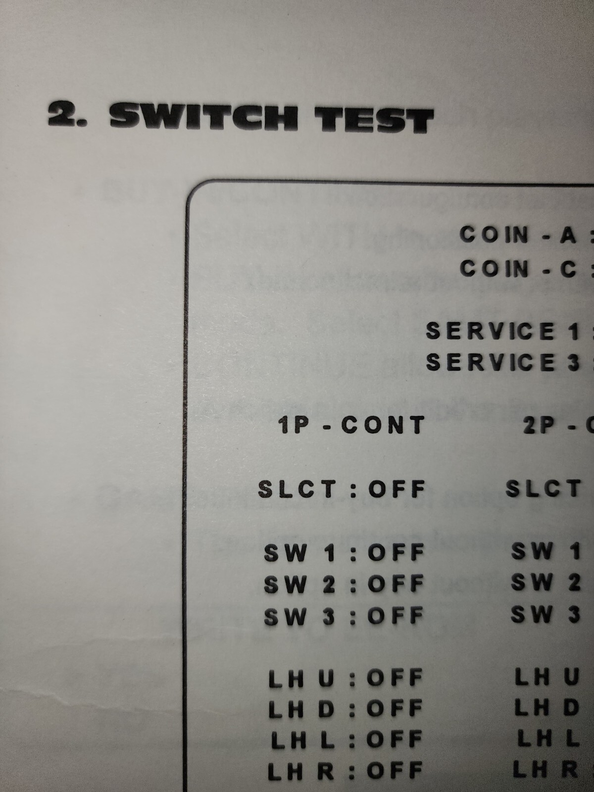 Ring Rage Arcade Manual Taito