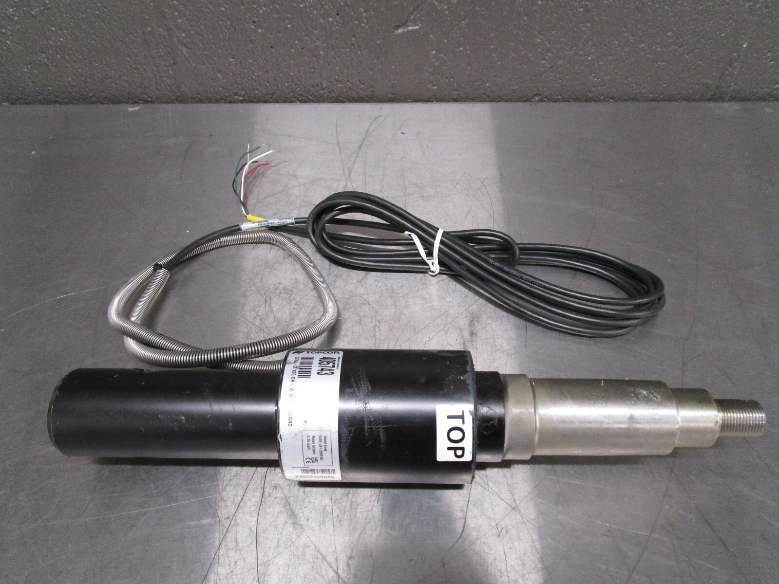 New Topcon Load Cell 405743 2.125 DA-18 w/ CBL GUARD 5000 LB