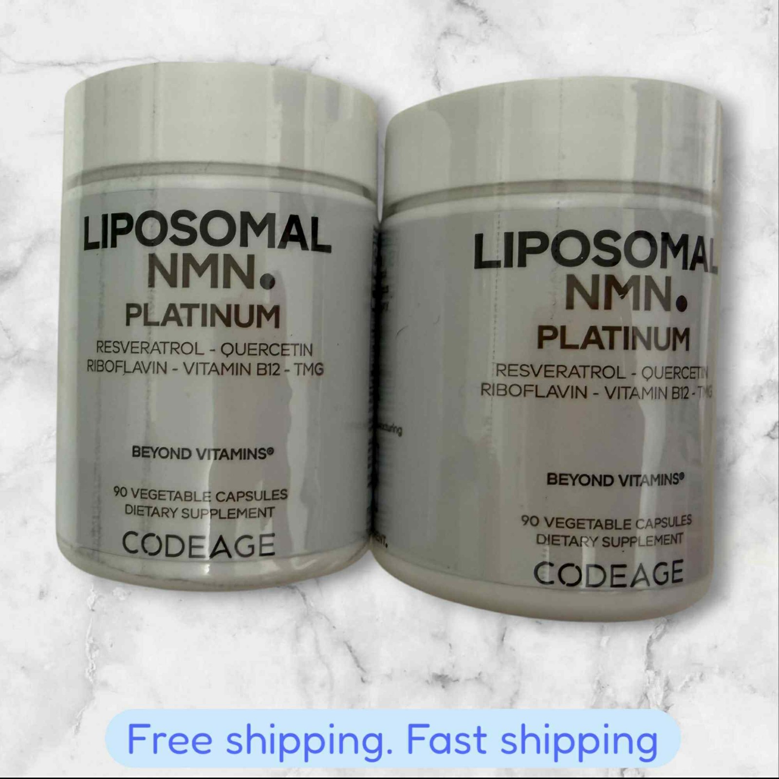 FOR 2 Codeage Liposomal Platinum Beyond Vitamins 90 Caps SEALED EXP08/26+ SHIP