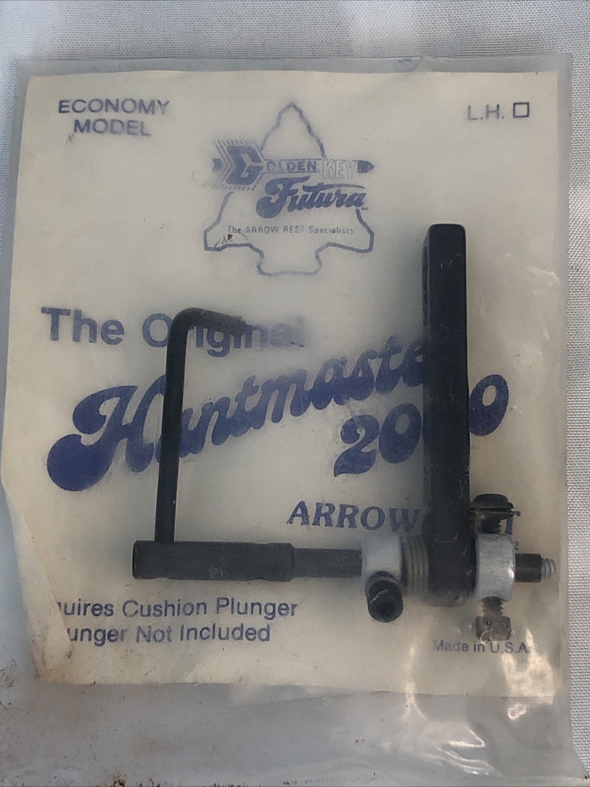 Vintage Golden Futura Huntmaster 2000 Arrow Rest LH Economy Model 1980s USA NOS