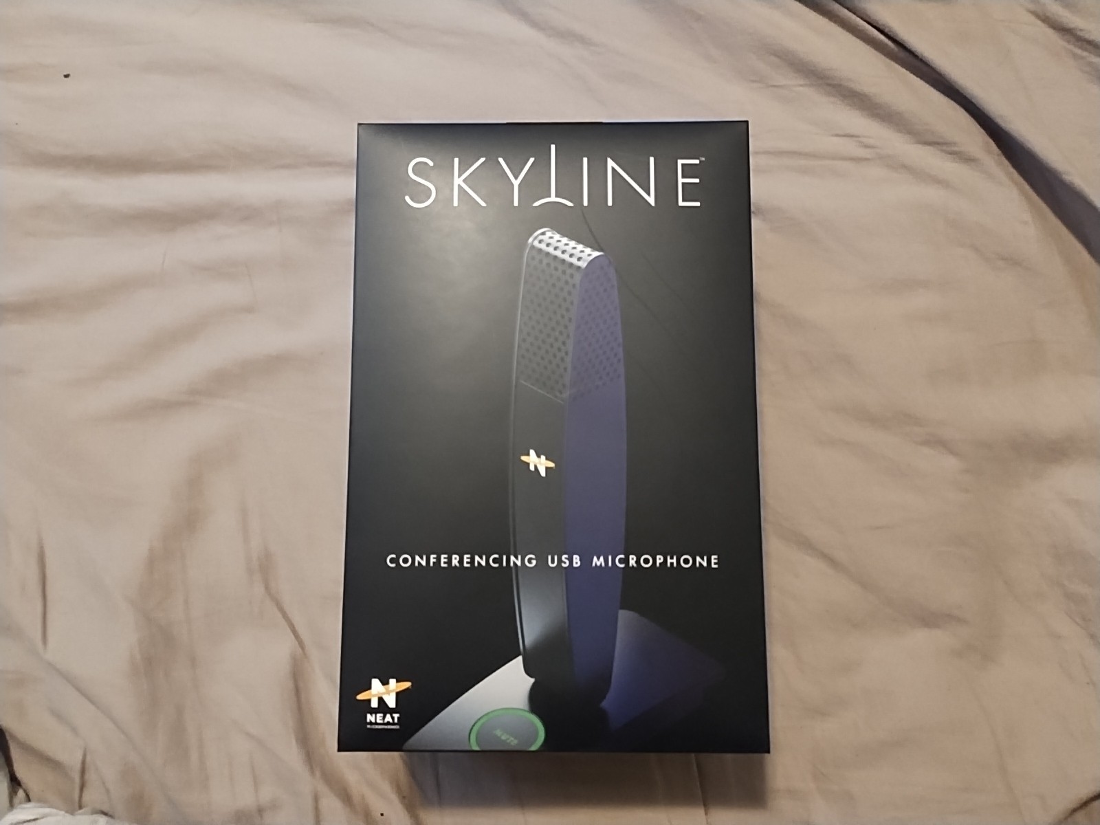 Neat Skyline USB Condenser Conferencing Microphone MIC-1010-01 Black NEW sealed