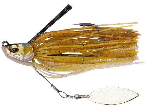 Durhams Tackle Swimmer Spin Jig 1/2oz  Golden Shiner