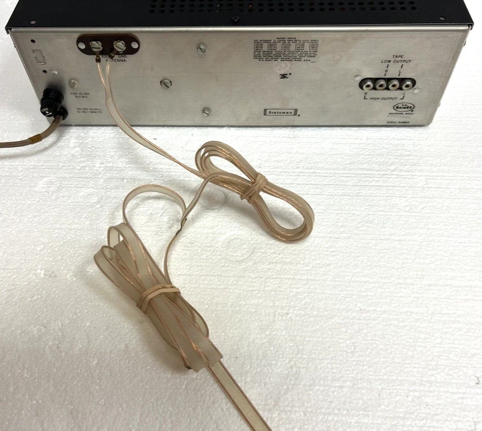 Scott Stereomaster 315-B FM Stereo Tuner Tested & Working!