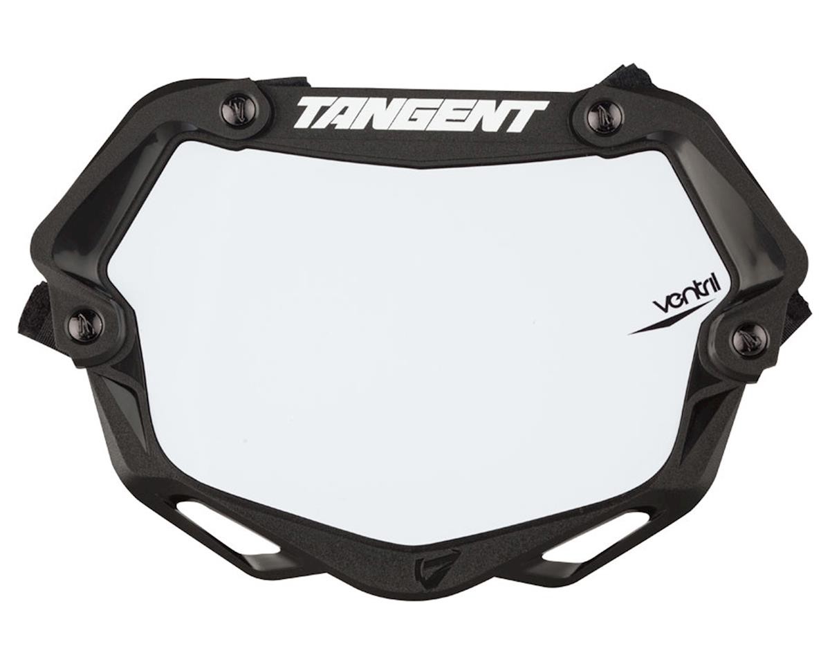 Tangent Ventril 3D Number Plate (Black)
