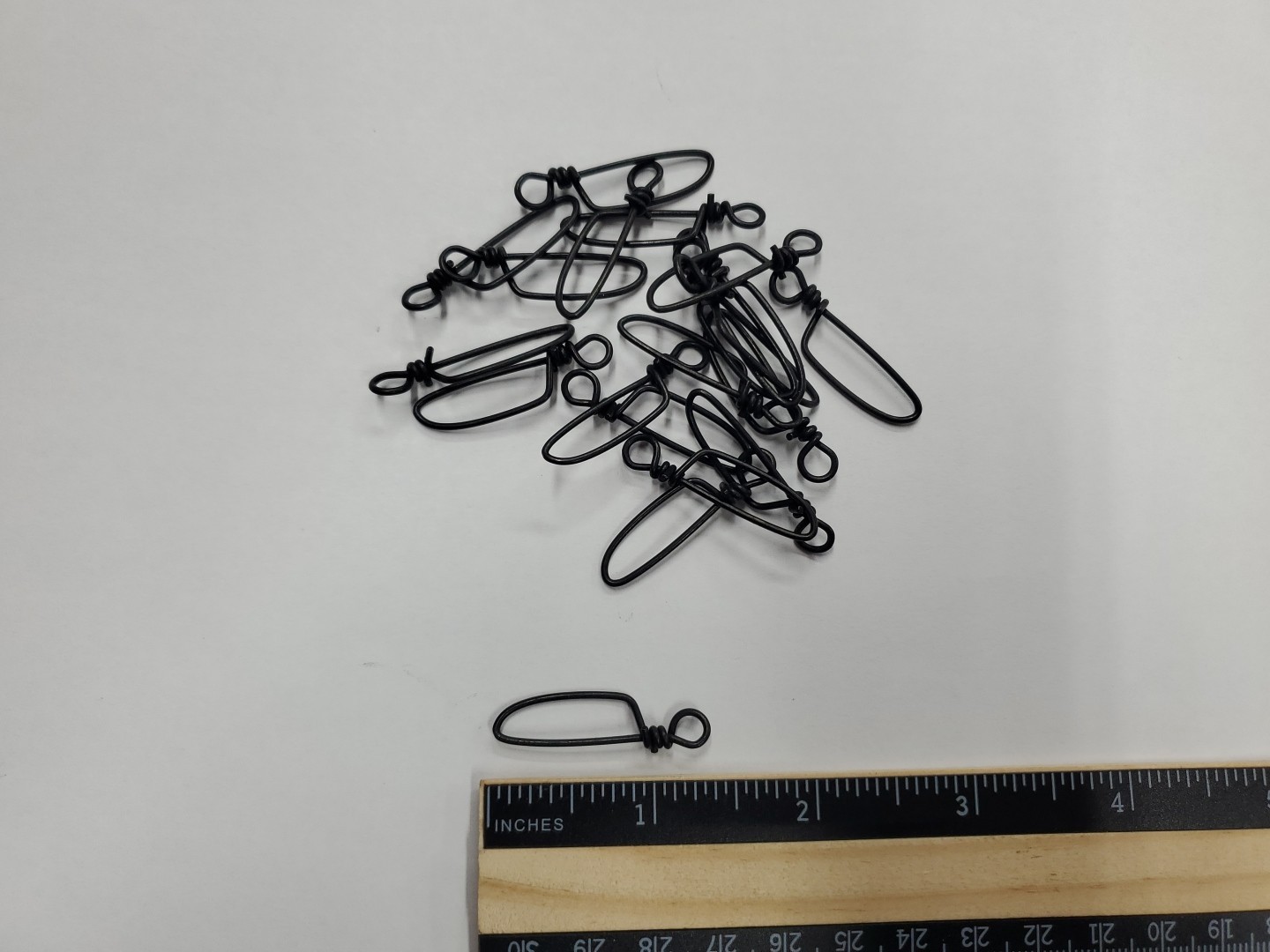 Lot of 20 Heavy Duty Black Coastlock Snaps 1.5" Tackle New