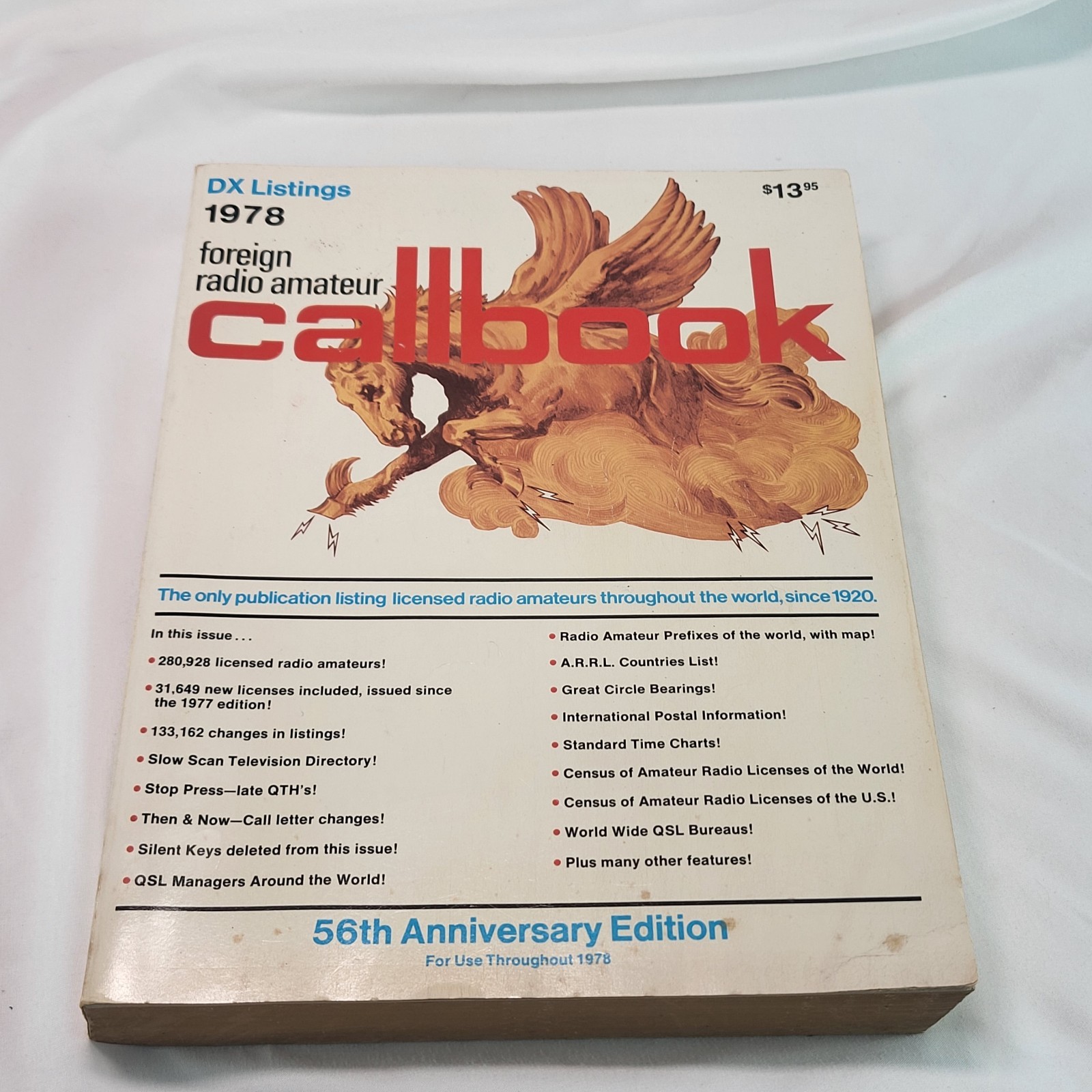 1975 DX Listings Foreign Radio Amateur Callbook ARRL Ham Radio International