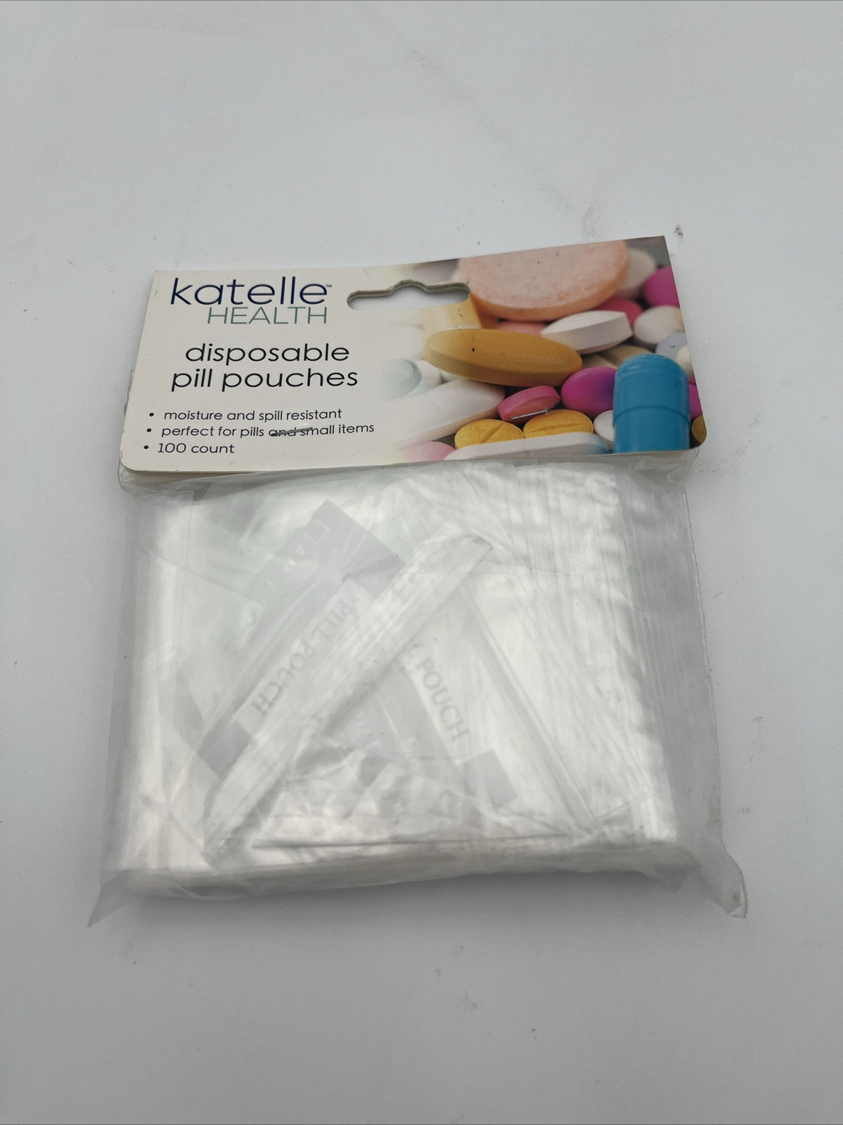 Patella Health Disposable Pill Pouches  100 Ct
