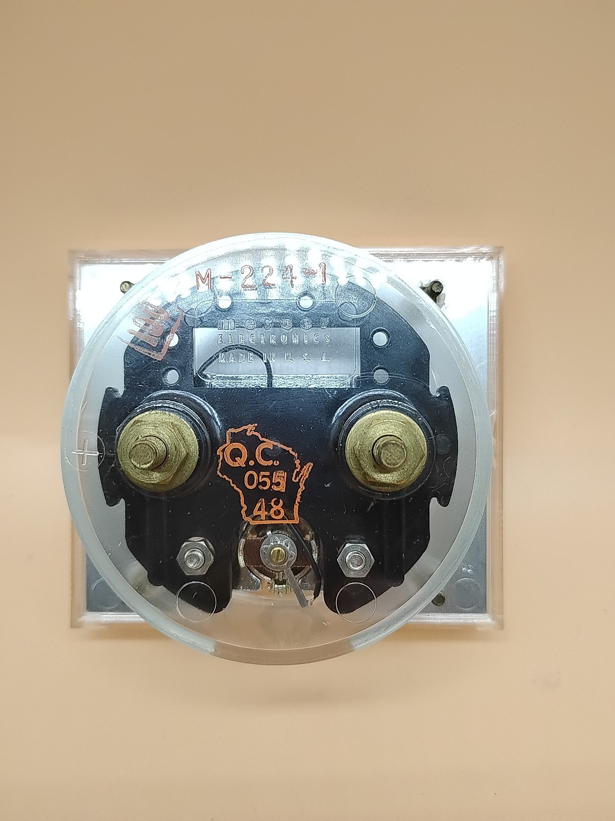Knight DC 0-50 Microamperes Panel Meter Gauge