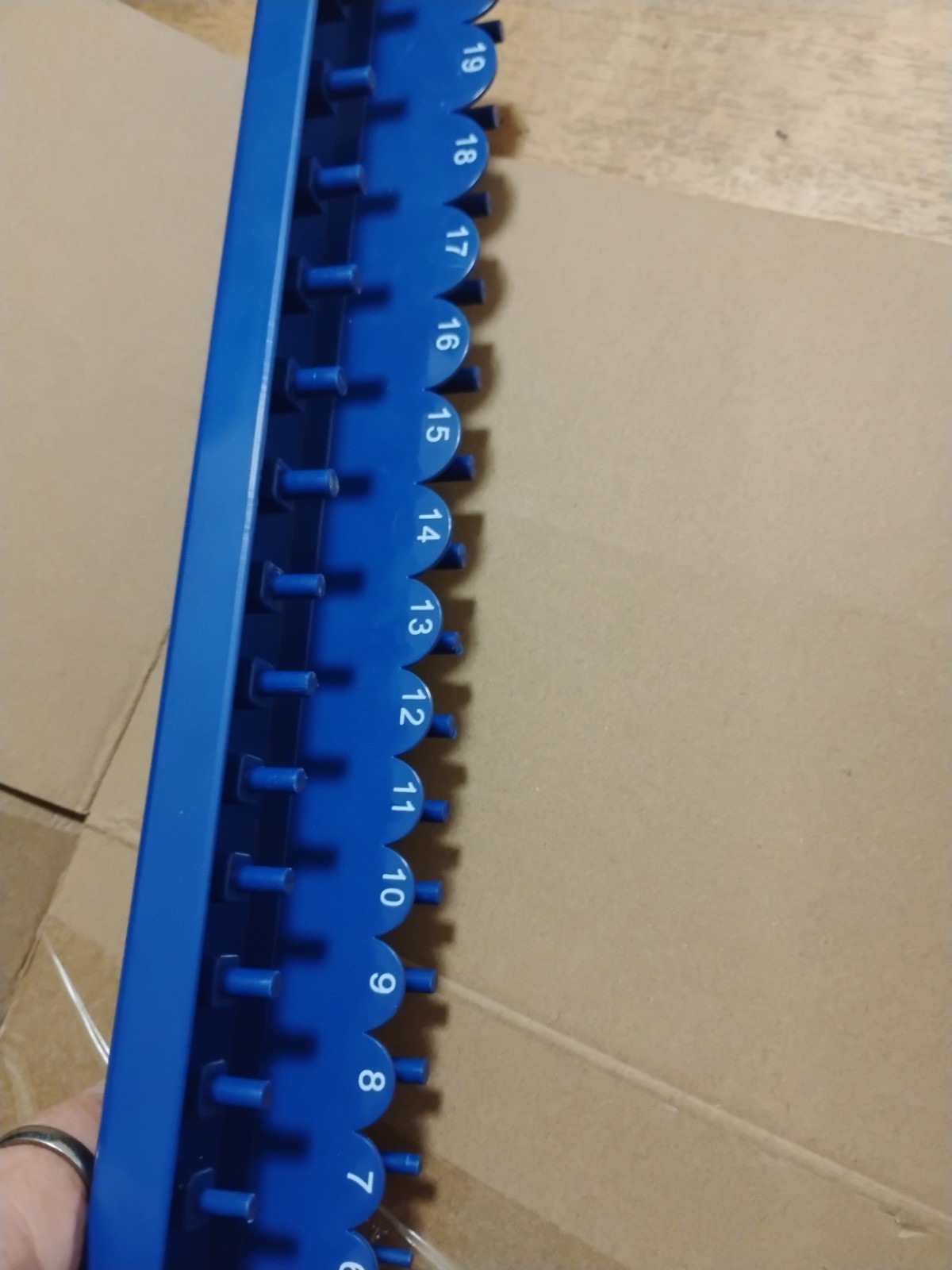 3/8" Metric Socket Holder Tray