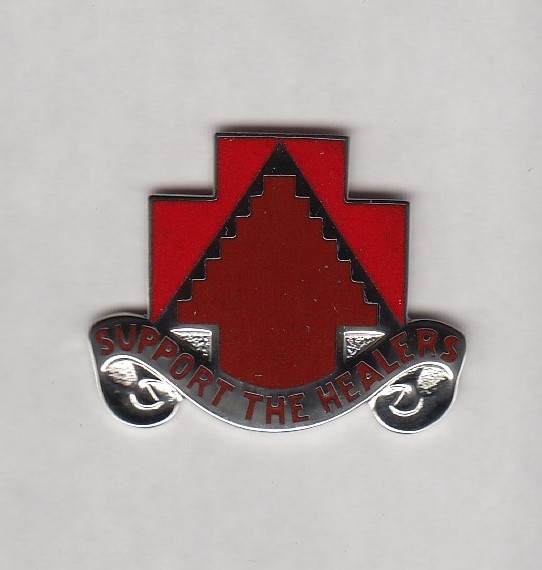 US ARMY MEDICAL 226th MEDICAL BATTALION crest DUI badge c/b G-23