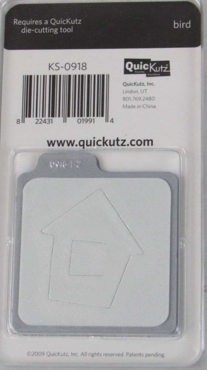 QuicKutz Bird 2x2, 2 Cutting Die Set KS-0918